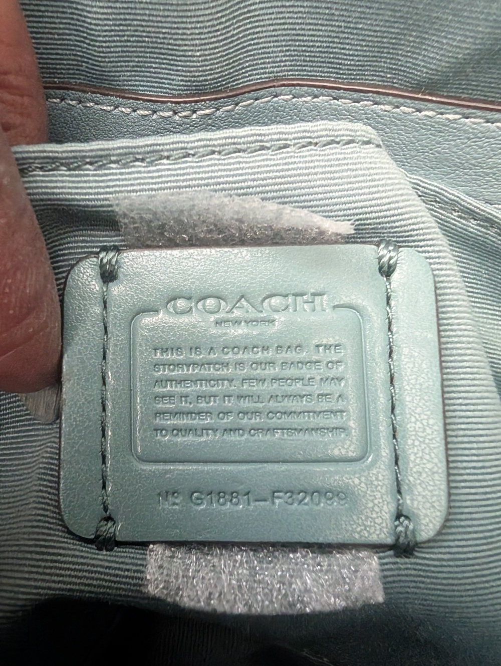 NWOT Coach Blake 20 Crossbody - Picture 7 of 7